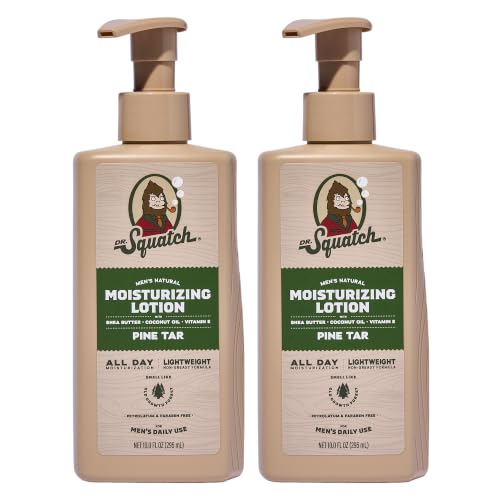 Dr. Squatch Natural Hand and Body Lotion for Men - Made with - Product Imagery