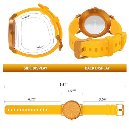 Mens Watches Minimalist Ultra Thin Waterproof Fashion Dressy - Product Imagery
