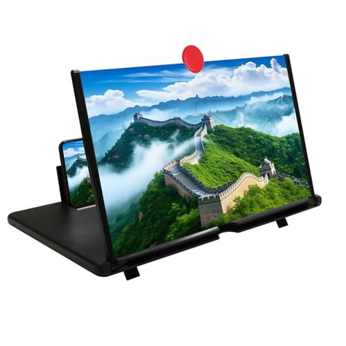 12" Phone Screen Magnifier, Screen Amplifier 3D HD Screen - Product Imagery
