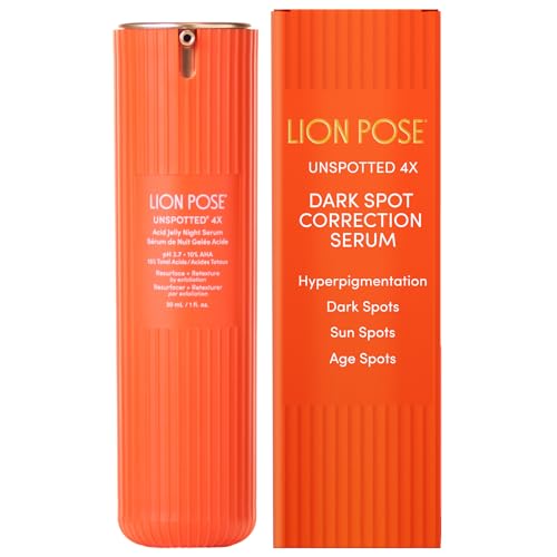 Tranexamic Acid Dark Spot Serum Exfoliating AHA for Face - LION POSE Official Imagery - 1