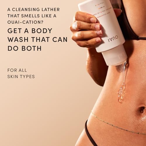 OUAI Body Cleanser - Foaming Body Wash - St. Barts (10 Fl Oz) - Product Imagery