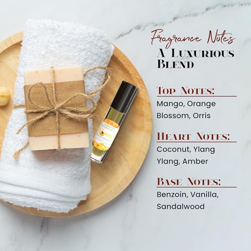 MOBETTER FRAGRANCE OILS Mango Fragrance Body Oil for Unisex - Product Imagery
