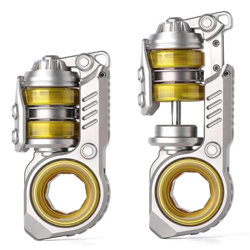 SiniaN Fidget Toys Adults, Stainless Steel SiniaN Fidget Slider - Product Imagery