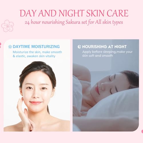 Skincare Set Sakura Skincare Gifts For Teen Girls, 11 Pack Skin - Product Imagery