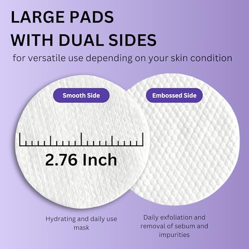 Metabiome Korean Toner Pads for Clear face Skin Care Soothing - Product Imagery