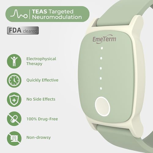 EmeTerm Explore Classic FDA-Cleared Anti-Nausea Wristband IP67 - Product Imagery