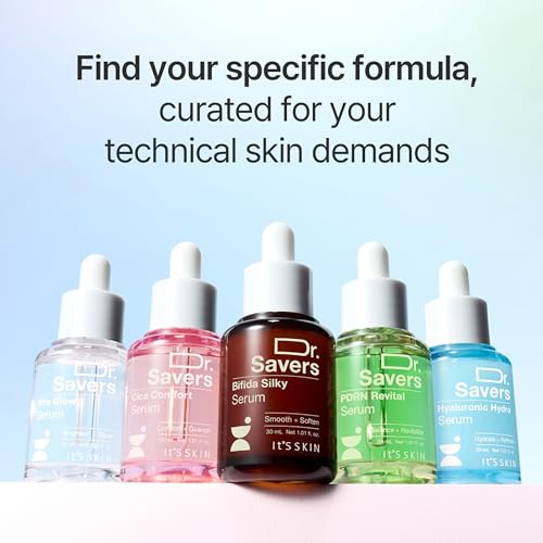 Dr. Savers PDRN Revital Face Serum, Korean Skincare, 1.01 Fl Oz - Product Imagery