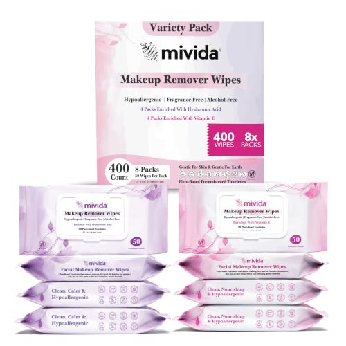 mivida Hypoallergenic makeup wipes - mivida Official Imagery - 1