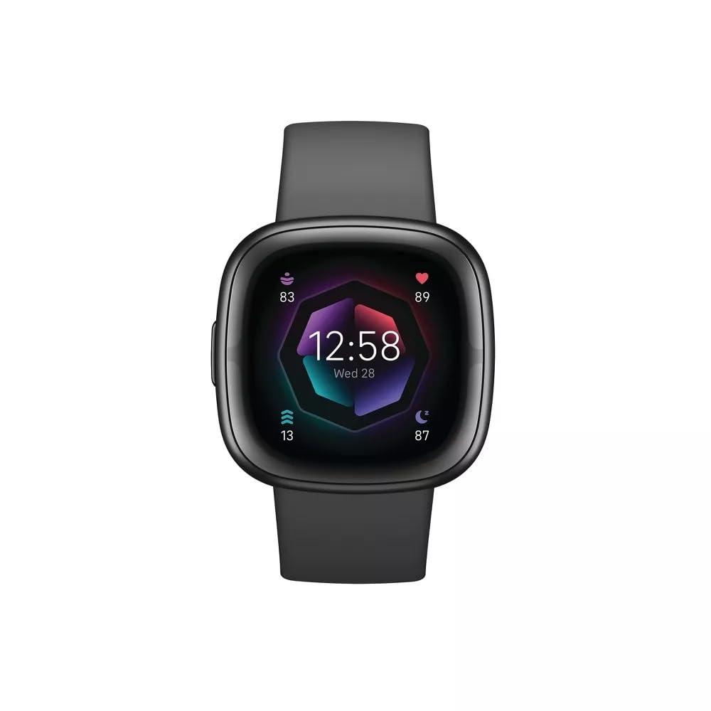Fitbit Sense 2 Health and Fitness Smartwatch - Shadow Grey/Graphite - View 2