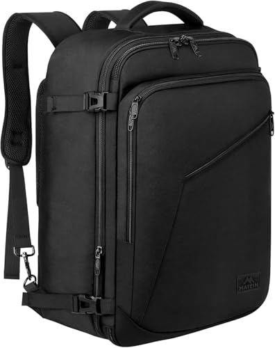 MATEIN Carry on Backpack, Extra Large Expandable Travel Backpack - Product Imagery