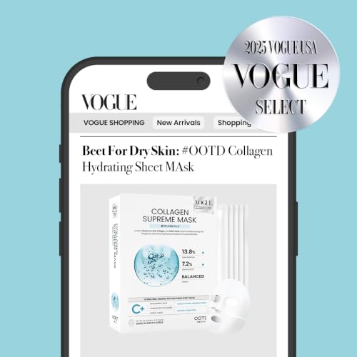 #OOTD Collagen Supreme Mask, Korean Hyaluronic Acid Face Mask,... - Product Imagery