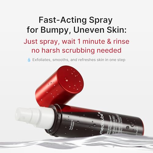 medicube Red Body Peeling Shot - AHA & BHA Exfoliating Body - Product Imagery