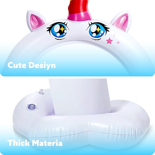 Sloosh Inflatable Ride a Unicorn Costume Sprinkler Arch - Water - Product Imagery