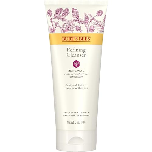 Burt's Bees Renewal Refining Cleanser with Bakuchiol Natural - Product Imagery