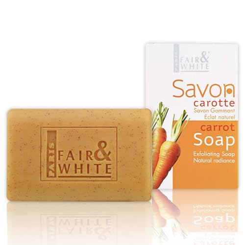 FAIR & WHITE Original Exfoliating Soap - Repairing & Nourishing & 200g with Car - FAIR & WHITE Official Product View 1