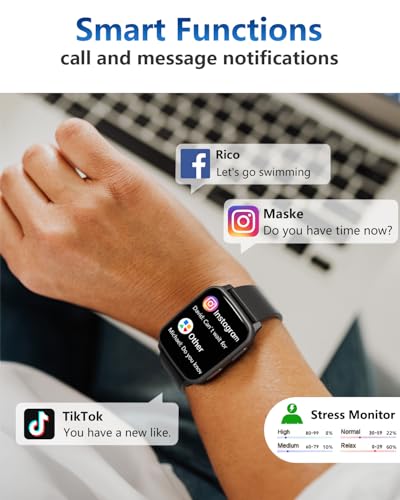 MorePro Fitness Tracker with 24/7 Heart Rate & Blood Pressure - Product Imagery