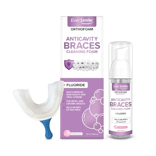 EverSmile Braces Care Bundle for Kids OrthoFoam Anticavity - EverSmile Official Imagery - 1