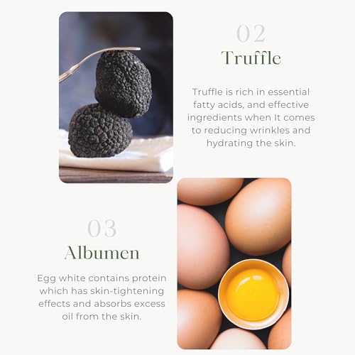 Hemp Oil and Truffle Wash Off Lifting Mask for 8 Applications | - Product Imagery
