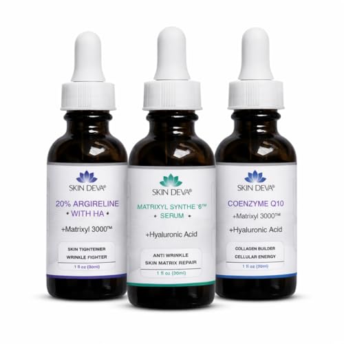 SKIN DEVA Anti Aging Facial Serum Bundle Argireline 20 Serum - SKIN DEVA Official Imagery - 1