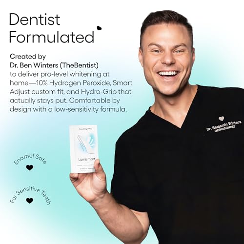 Something Nice Lumismart Whitening Strips - Dentist-Designed, Ena - Product Imagery