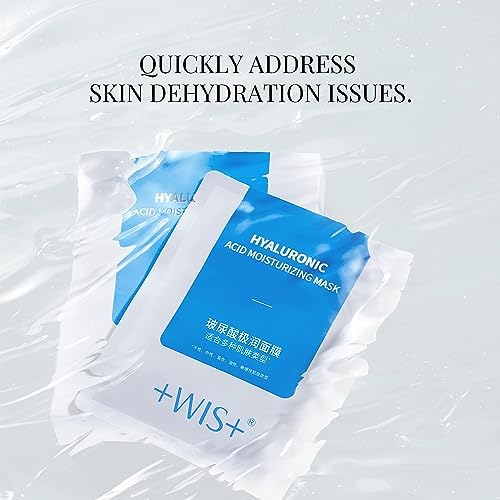 +WIS+ Hyaluronic Acid Face Mask 24 EA with Hyaluronic Acid Serum - Product Imagery