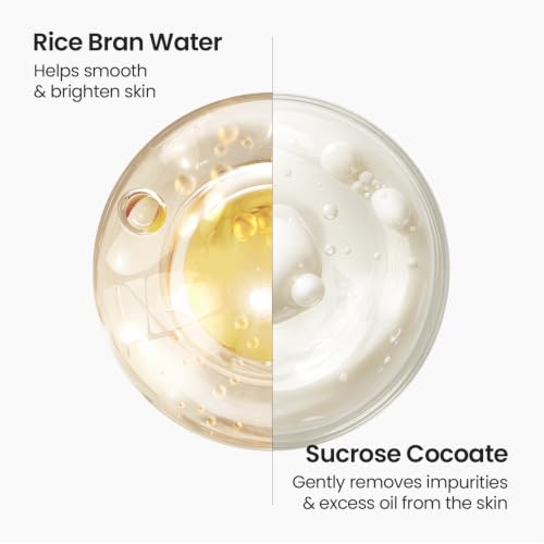SKINFOOD Rice Mask Wash Off 3.5oz / Gently Exfoliates the - Product Imagery