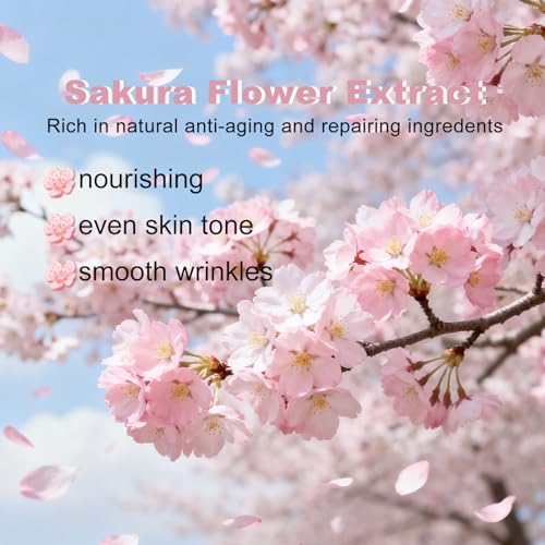 Sakura Skin Care Set for Women Birthday Gifts for Teen - Skin - Product Imagery