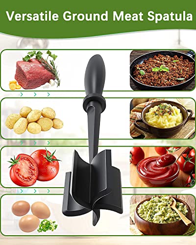 Upgrade Meat Chopper Hamburger Masher Ground Beef Smasher - Product Imagery
