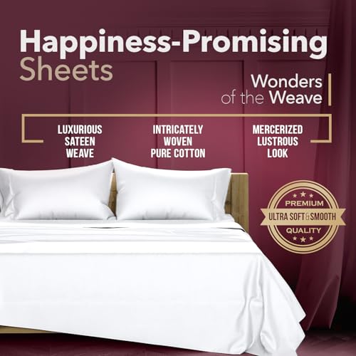 TEXAS LINEN CO. 800 Series California King Sheet Sets Deep - Product Imagery