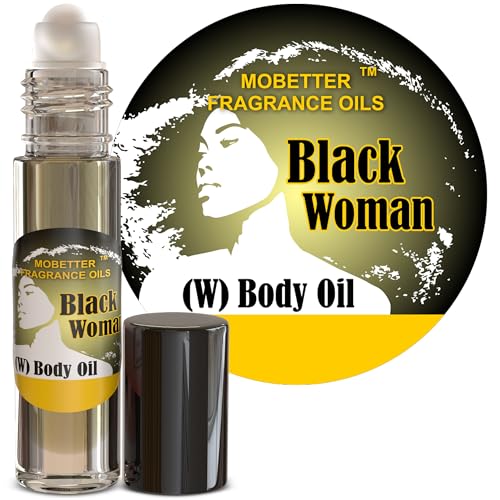 MOBETTER FRAGRANCE OILS Black Woman Perfumed Fragrance Body Oil - Product Imagery
