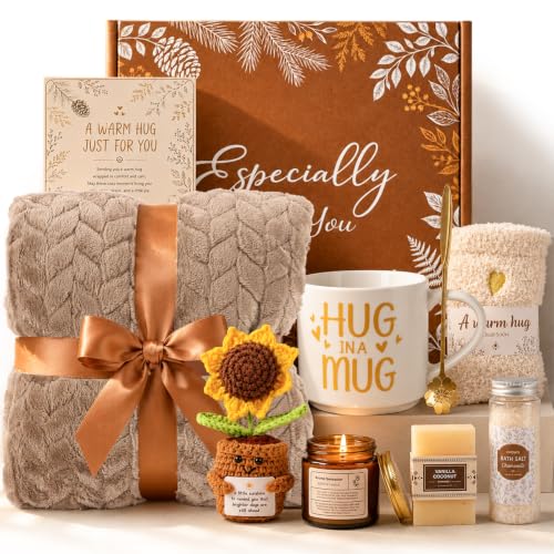 Get Well Soon Gifts Basket for Women Care Package Spa Self - OPOWIS Official Imagery - 1
