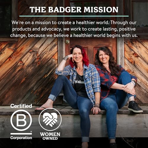 Badger Organic Belly Butter, Cocoa Butter & Coconut, 2 oz Tin - Product Imagery