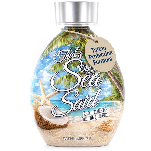 That s What Sea Said Extreme Dark Tanning Bed Lotion - DARK TANS EXCLUSIVE Official Imagery - 1