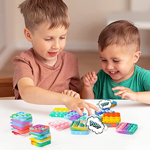 Pop Fidget Toys Bulk Its Party Favors for Kids 30 Pack Mini Pop - Product Imagery