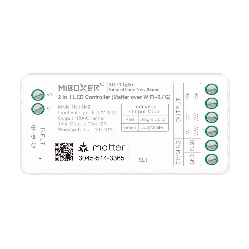 LGIDTECH SM2 Miboxer 2 in 1 Matter LED Strip Light - LGIDTECH Official Imagery - 1