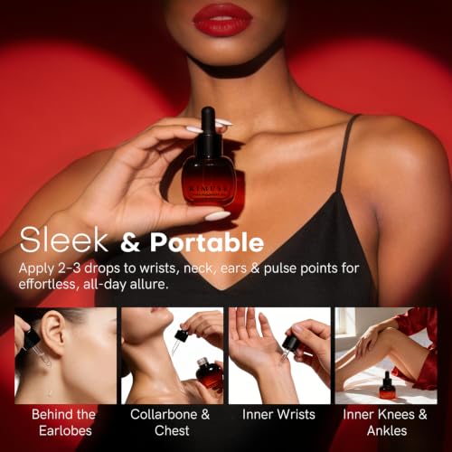 KIMUSE Pheromones Perfumes for Women, Rose & Jasmine Scent, 10 - Product Imagery