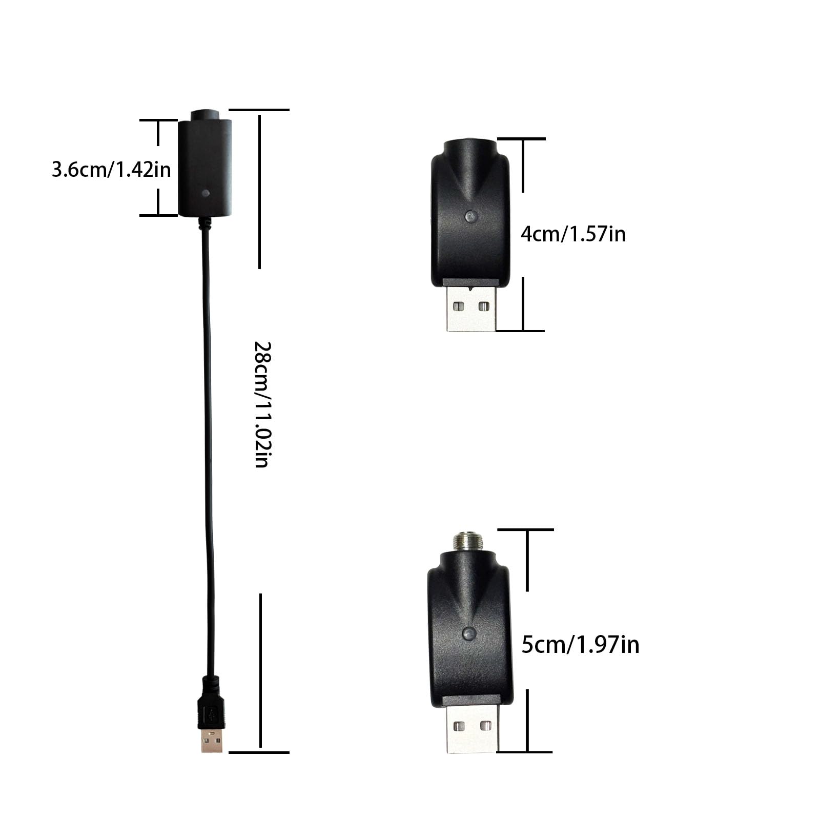 HMLXSH Smart USB Thread Charger Cable with LED Conversion Indicat - HMLXSH Official Product View 2