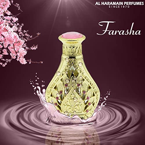 Al Haramain Farasha Perfume Oil 12ml | Unisex Arabian Perfume Oil - Product Imagery