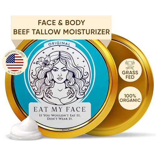 Grass Fed Beef Tallow Moisturizer Clean Skincare That - Eat My Face Official Imagery - 1