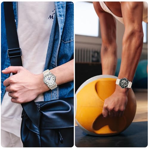JNN Quick Release Watch Band - Magnetic 18mm 20mm 22mm Braided - Product Imagery
