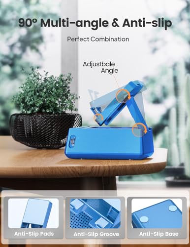 Birthday Gifts for Men Women, Cell Phone Stand Bluetooth Speaker - Product Imagery