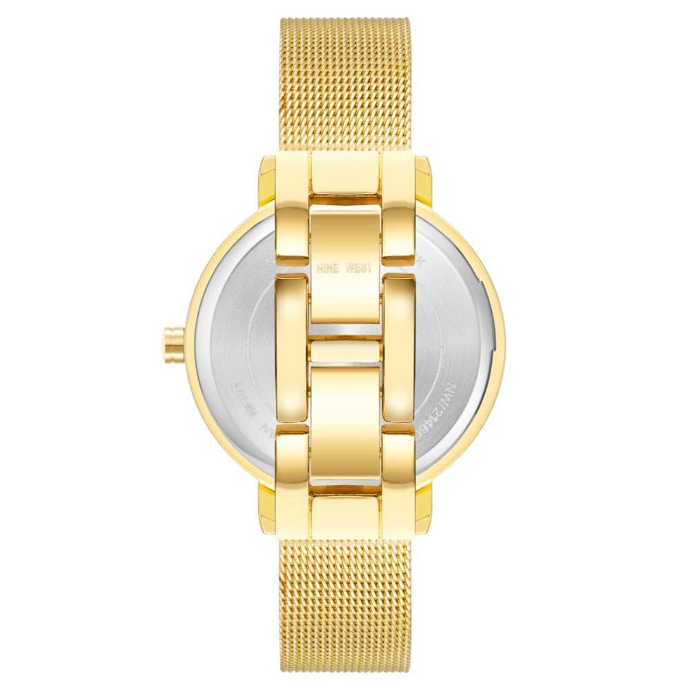 Nine West Women s Mesh Bracelet Watch - Nine West Official Imagery - 4