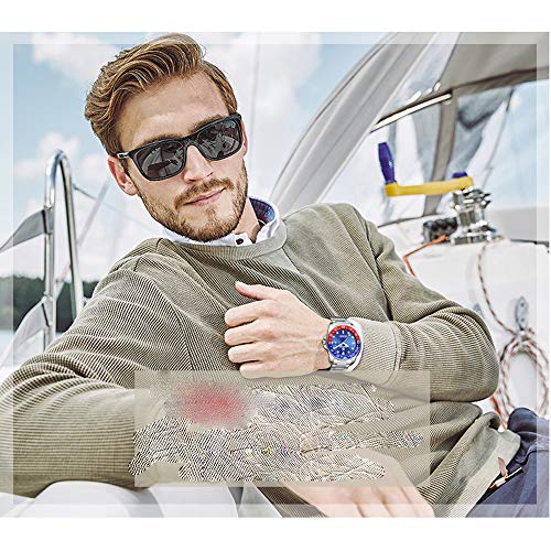 MASTOP Fashion Men's Women's Watch Leather Or Stainless Steel - Product Imagery