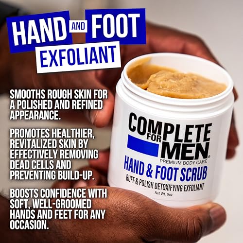 Hand and Foot Scrub: Exfoliating Feet, Hand Exfoliant, Sugar - Product Imagery