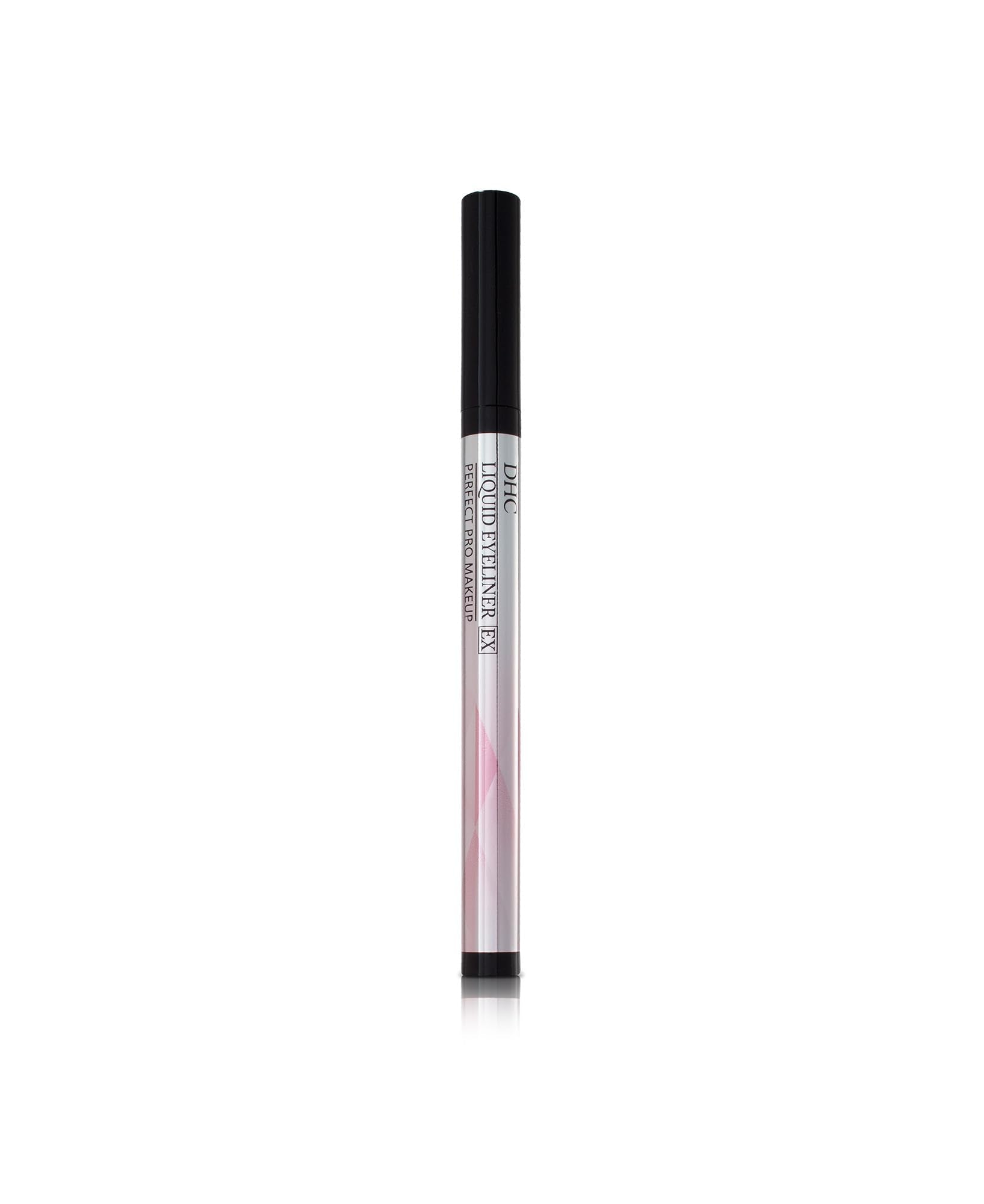 DHC Liquid Eyeliner EX, Long-wear, Water-Resistant, Fine Tip, Black, 0.01oz