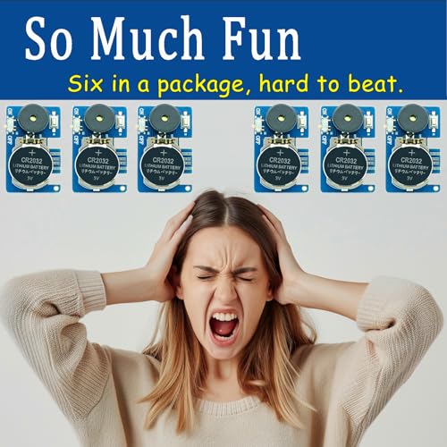 NewNoiseWar-Cricket Noise Maker Prank (6 Pcs), Hidden Pranks - Product Imagery