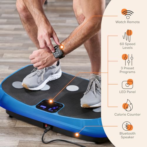 Lifepro Rumblex 4D Curved Vibration Plate Exercise Machine with - Product Imagery