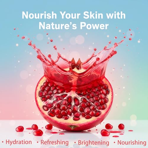 Pomegranate Fruit Skin Care Set for Teens, Daily Routine for - Product Imagery