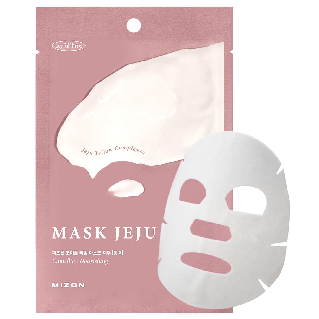 MIZON Joyful Time Jeju Face Mask (Heartleaf) Koren Full Face - MIZON