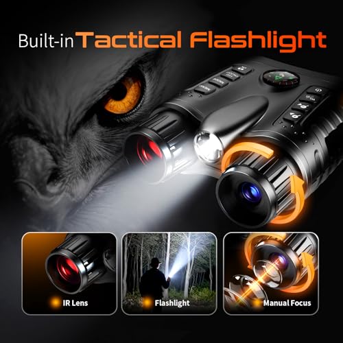 GOYOJO Night Vision Goggles — 4K Night Vision Binoculars - Product Imagery